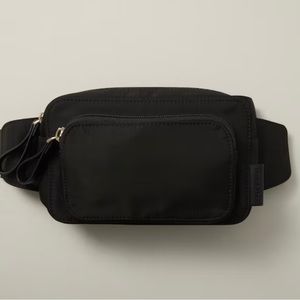 Black Belt Bag | Love & Lore Double Pocket